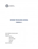 INFORME PSICOLOGÍA GENERAL