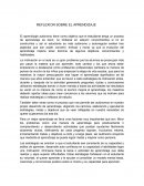 REFLEXION SOBRE EL APRENDIZAJE. MANOS QUE HABLAN