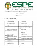 Inv. de Mercados Internacionales para la Exportación de Sombreros de Paja Toquilla