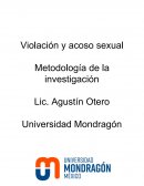 Violación y acoso sexual en México