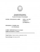 Evolucion y evaluacion de niños UCA