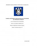 Avances, limitaciones y retos actuales de la evaluacion del aprendizaje en México