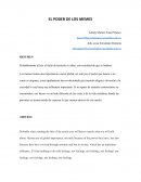 El poder de los memes