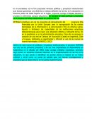 Proyectos y Politicas institucionales que promueven a la tecnologia con la educacion