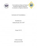 Laboratorio de Termodinámica