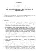 DIRECCIÓN GENERAL DE HACIENDA Y DIRECCIÓN GENERAL DE LA TRIBUTACIÓN DIRECTA