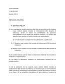 Estadistica. Ejercicios resueltos