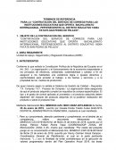 CONTRATACIÓN DEL SERVICIO DE CORREOS PARA LAS INSTITUCIONES EDUCATIVAS QUE OFERTA BACHILLERATO INTERNACIONAL, PERTENECIENTES AL DISTRITO EDUCATIVO 18D04 PATATE-SAN PEDRO DE PELILEO