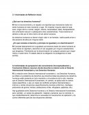 Actividades de Reflexión inicial. ¿Qué son los derechos humanos?