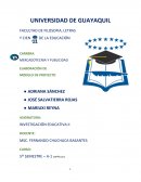 LA ENSEÑANZA DEL IDIOMA INGLÉS EN EL PERFIL DEL GRADUADO DE LA CARRERA DE MERCADOTECNIA Y PUBLICIDAD DE LA FACULTAD DE FILOSOFÍA, LETRAS Y CIENCIAS DE LA EDUCACIÓN DE LA UNIVERSIDAD DE GUAYAQUIL