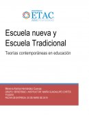 ESCUELA TRADICIONAL Y ESCUELA NUEVA