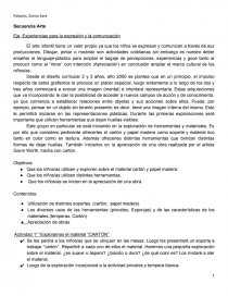 ARTES CON CARTON SALA DE TRES. Página 1