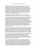 Conceptos de perfil empresarial