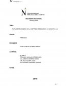 ANÁLISIS FINANCIERO DE LA EMPRESA RESOURCES ATACOCHA S.A.A