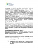 Borrador de Convenio Crédito Solidario - Banca Joven y Universidades