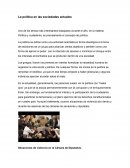 La política en las sociedades actuales