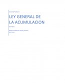 Economia. LEY GENERAL DE LA ACUMULACION