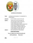 SISTEMAS DE INTELIGENCIA “AFI-ARGENTINA” & “CISEN-MEXICO