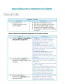 BASES TEÓRICAS DE LA PERSPECTIVA DE GÉNERO