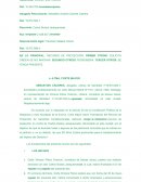 Recurso de proteccion