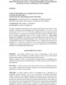 CONTESTACIÓN A LA DEMANDA DE PROTECCION DE DERECHOS HUMANOS “ROSA MARIA CONTRERAS VS COLOMBIA"