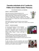 Garantías individuales de la Constitución Política de los Estados Unidos Mexicanos
