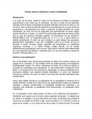 Ensayo sobre la explicación causal y falsabilidad