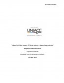 Sector externo y desarrollo económico