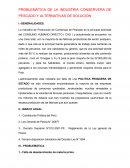 PROBLEMÁTICA DE LA INDUSTRIA CONSERVERA DE PESCADO Y ALTERNATIVAS DE SOLUCION