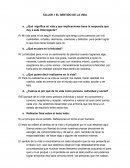 TALLER 1 SENTIDO DE LA VIDA