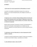 ¿Qué valores de la cultura empresarial de LUFE identificas en el texto?