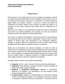 ÉTICA PROFESIONAL Código de Ética