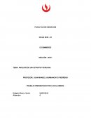 E commerce. ANÁLISIS DE UNA STARTUP PERUANA