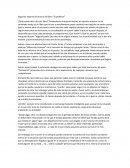 Segundo reporte de lectura del libro “El profesor”