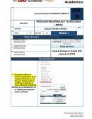 PROCESOS INDUSTRIALES Y TECNOLOGIAS LIMPIAS