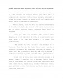 RESEÑA SOBRE EL LIBRO PORFIRIO DÍAZ, MÍSTICO DE LA AUTORIDAD