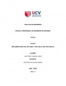 IMPLEMENTACIÓN DEL ISO 20000 Y 27001 EN EL SECTOR PÚBLICO