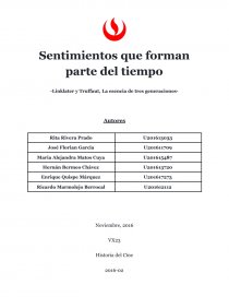 Sentimientos que forman parte del tiempo-Linklater y Truffaut, La esencia de tres generaciones-. Página 1
