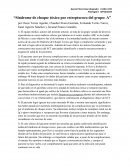 Síndrome de choque tóxico por estreptococo del grupo: A