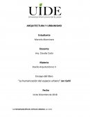 Ensayo del libro “La humanización del espacio urbano” Jan Gehl