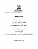 Alfabetización Digital Trabajo Educativo Social (TES)