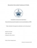 Reloj e indicador de temperatura ambiental con uso de microcontroladores