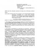 Alegatos y conclusiones de la defensa