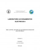 CONTROL VECTORIAL DE UNA MÁQUINA DE INDUCCIÓN JAULA DE ARDILLA