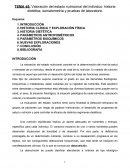 Valoración del estado nutricional