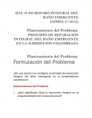 PRINCIPIO DE REPARACIÓN INTEGRAL DEL DAÑO EMERGENTE EN LA JURIDICCION COLOMBIANA