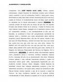 Alzamiento y cancelación