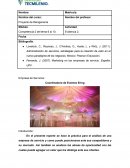 Empresa de Servicios: Coordinadora de Eventos Ering