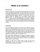 Ensayo matar a un ruiseñor