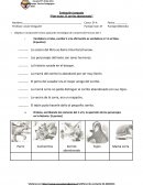 Evaluación Lenguaje “Plan lector, El zorrito abandonado”